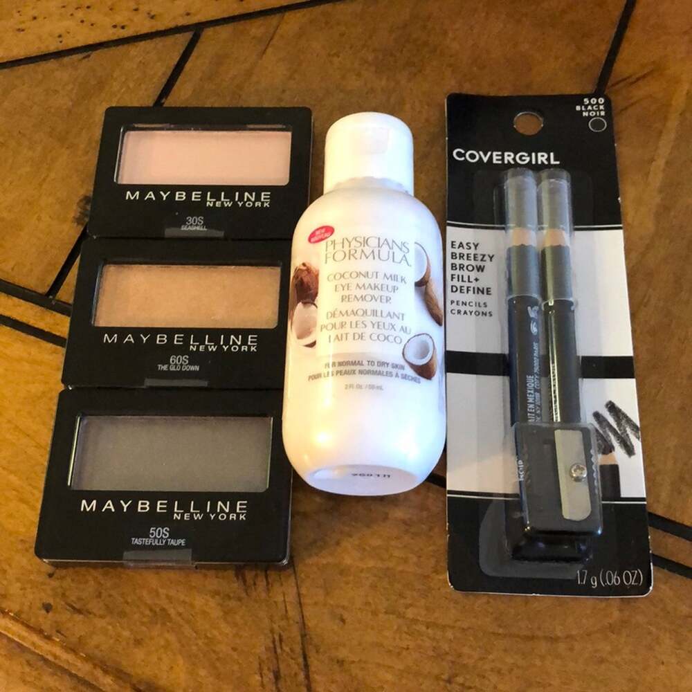 Covergirl, Maybelline, and Physicians Formula Set
